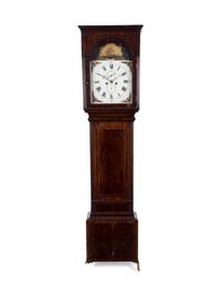 A Scottish George III Style Mahogany Tall Case Clock — 19TH CENTURY