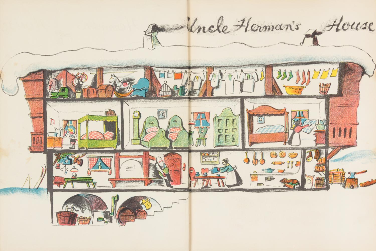 BEMELMANS, Ludwig (1898-1962). Hansi. New York: The Viking Press, 1934. FIRST EDITION.