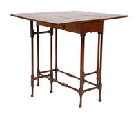 A George III Mahogany Dropleaf Spider Leg Table — LATE 18TH CENTURY