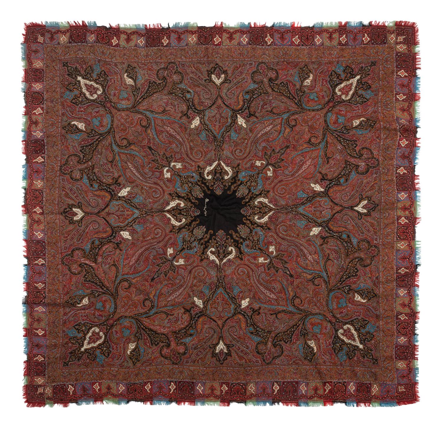 Three Jacquard Woven Coverlets