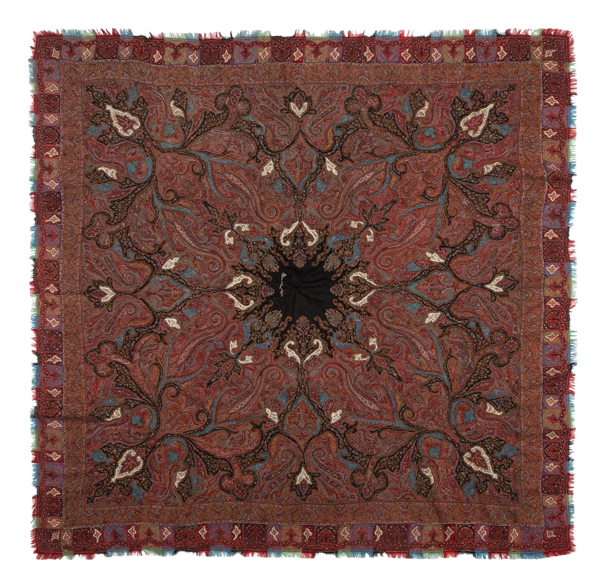 Three Jacquard Woven Coverlets
