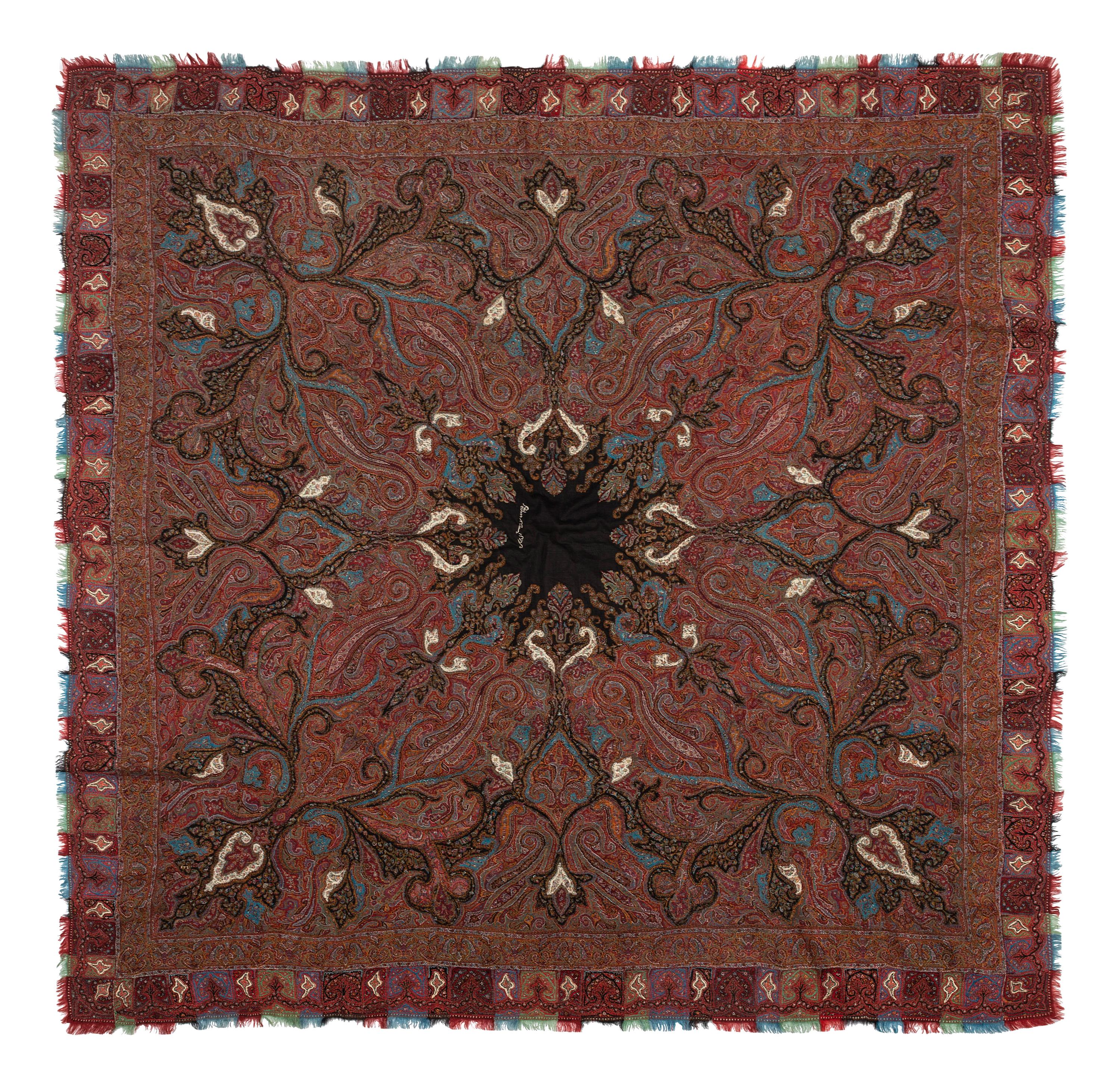 Three Jacquard Woven Coverlets