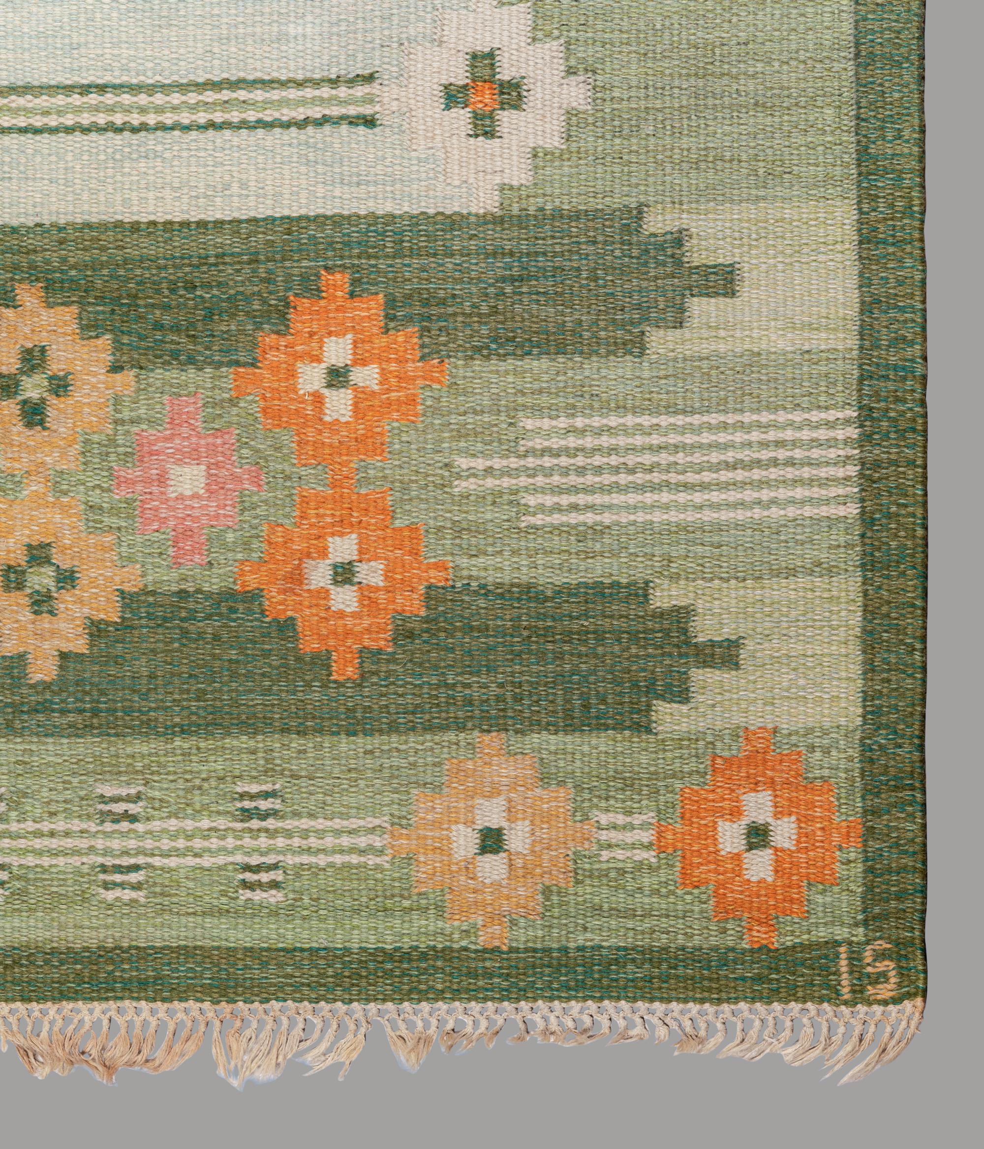 'Frösö' Flatweave Rug, c. 1950 Eric Ewers, Sweden