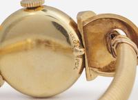 A Ladies 14K Yellow Gold LeCoultre Watch