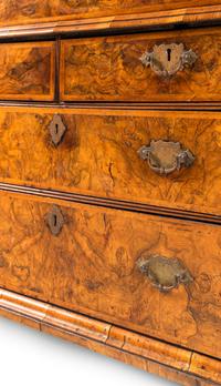 A George II Walnut Bureau Cabinet