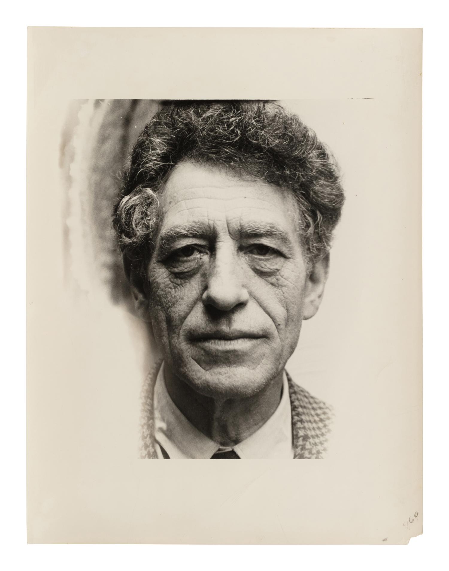 Herbert Matter (1907–1984) Giacometti (triptych), nd