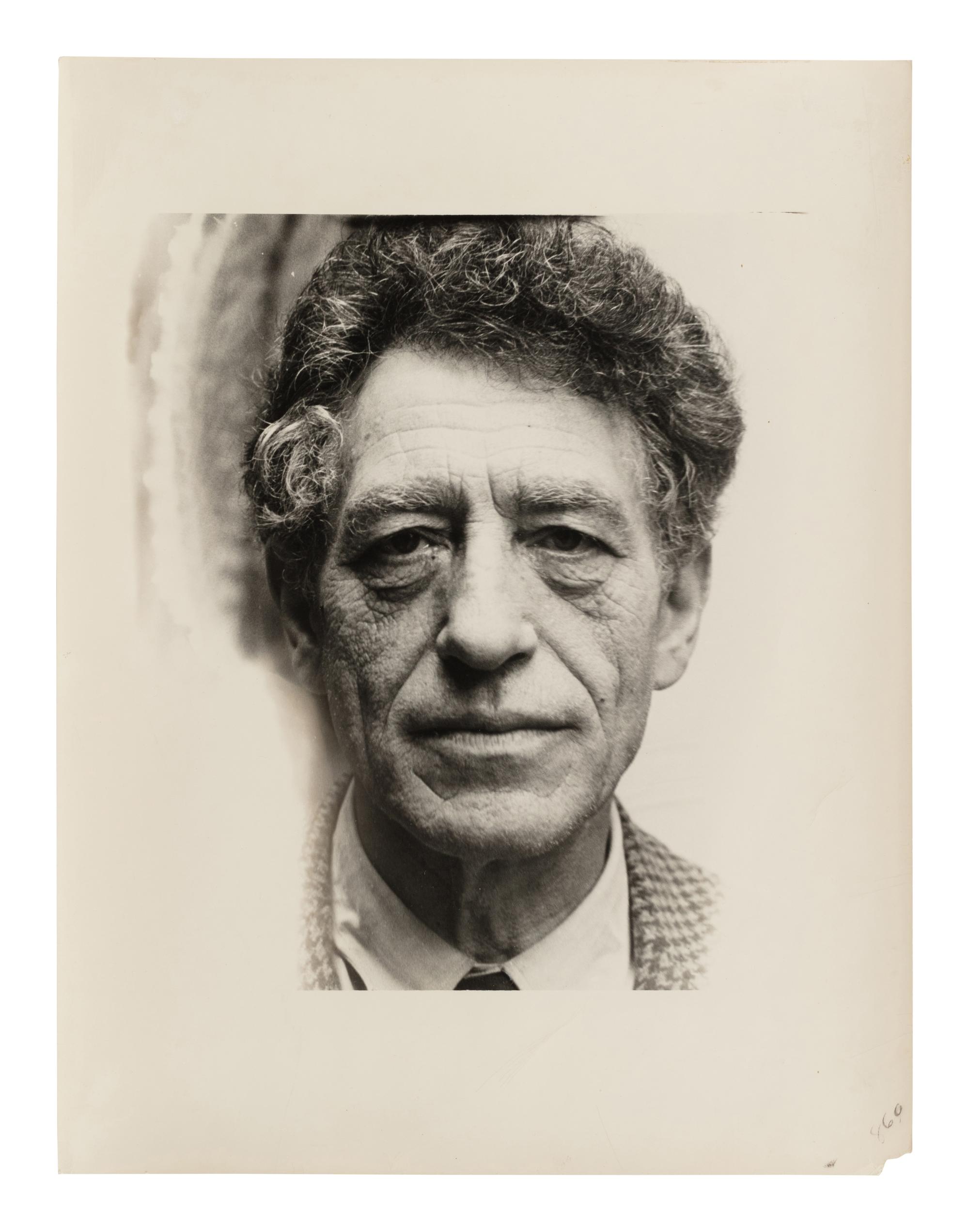 Herbert Matter (1907–1984) Giacometti (triptych), nd