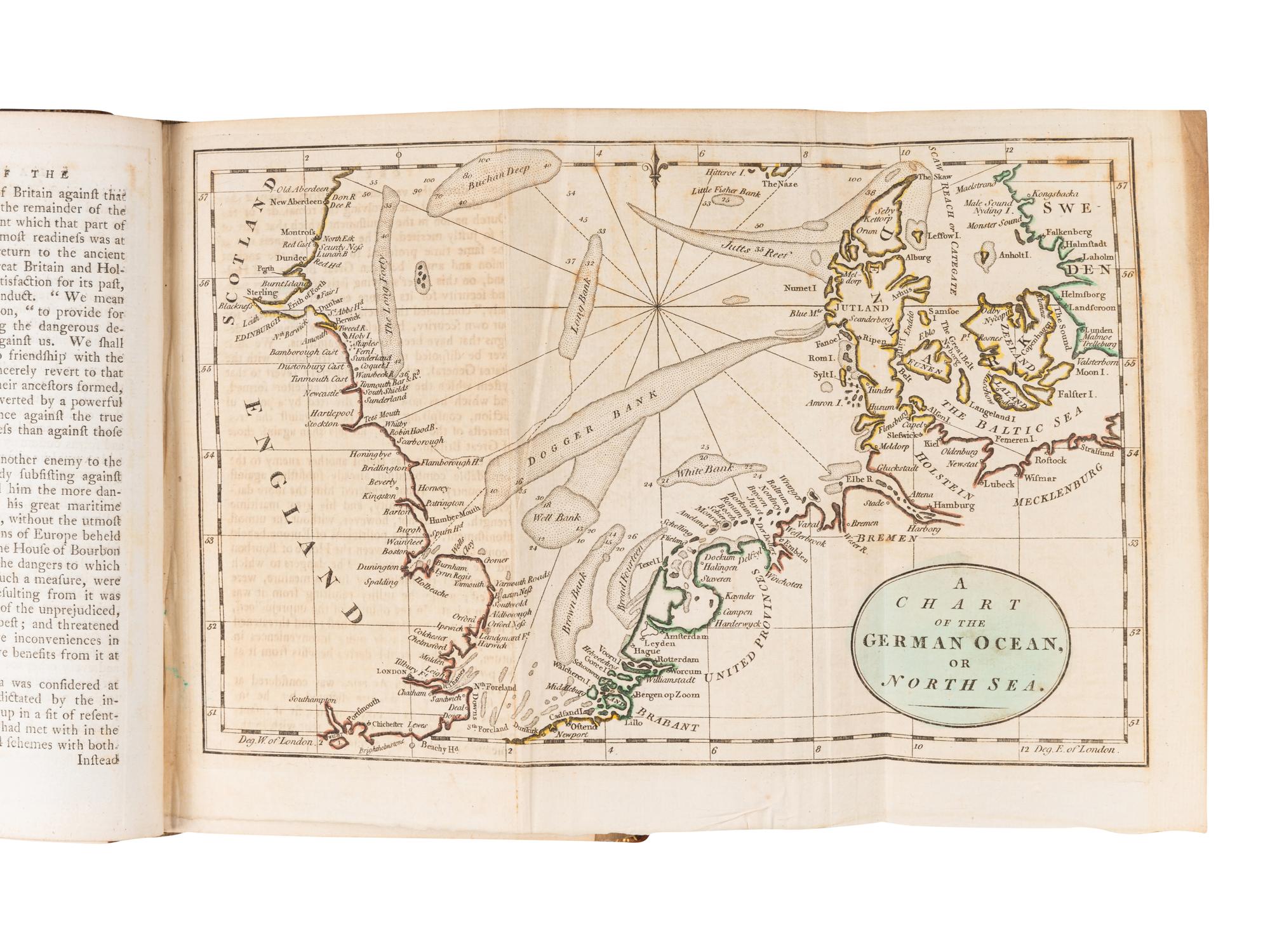 ANDREWS, John (1736-1809). History of the War with America, France, Spain, and Holland; Commencing in 1775 and Ending in 1783. London: John Fielding and John Jarvis, 1785-1786.