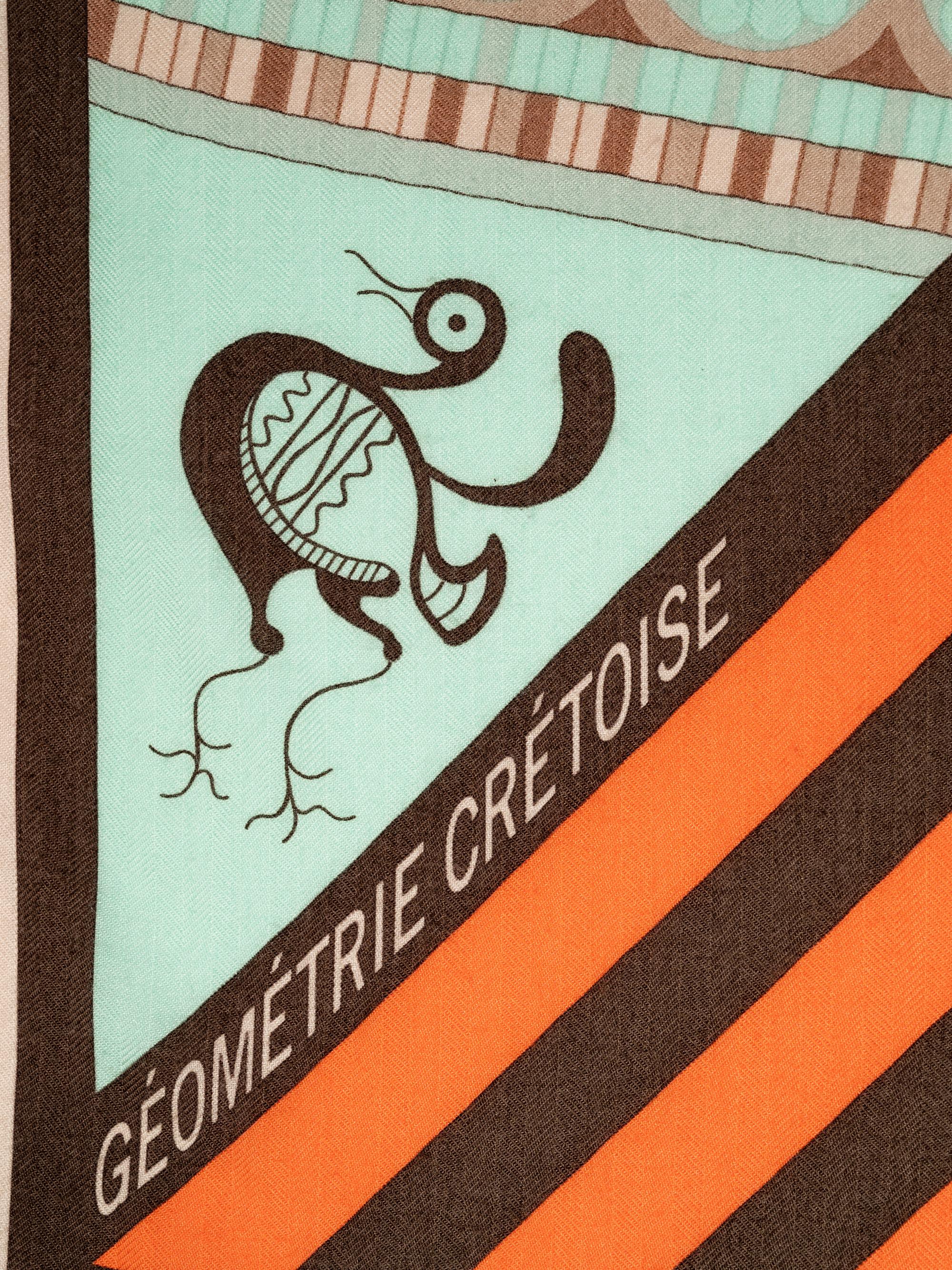Hermès 140cm Cashmere/Silk Scarf