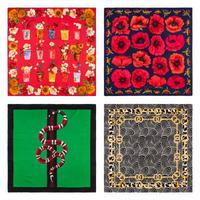 Gucci, Four Silk Scarves