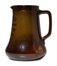 A Rookwood Pottery Standard Glaze Native American Portrait Pitcher