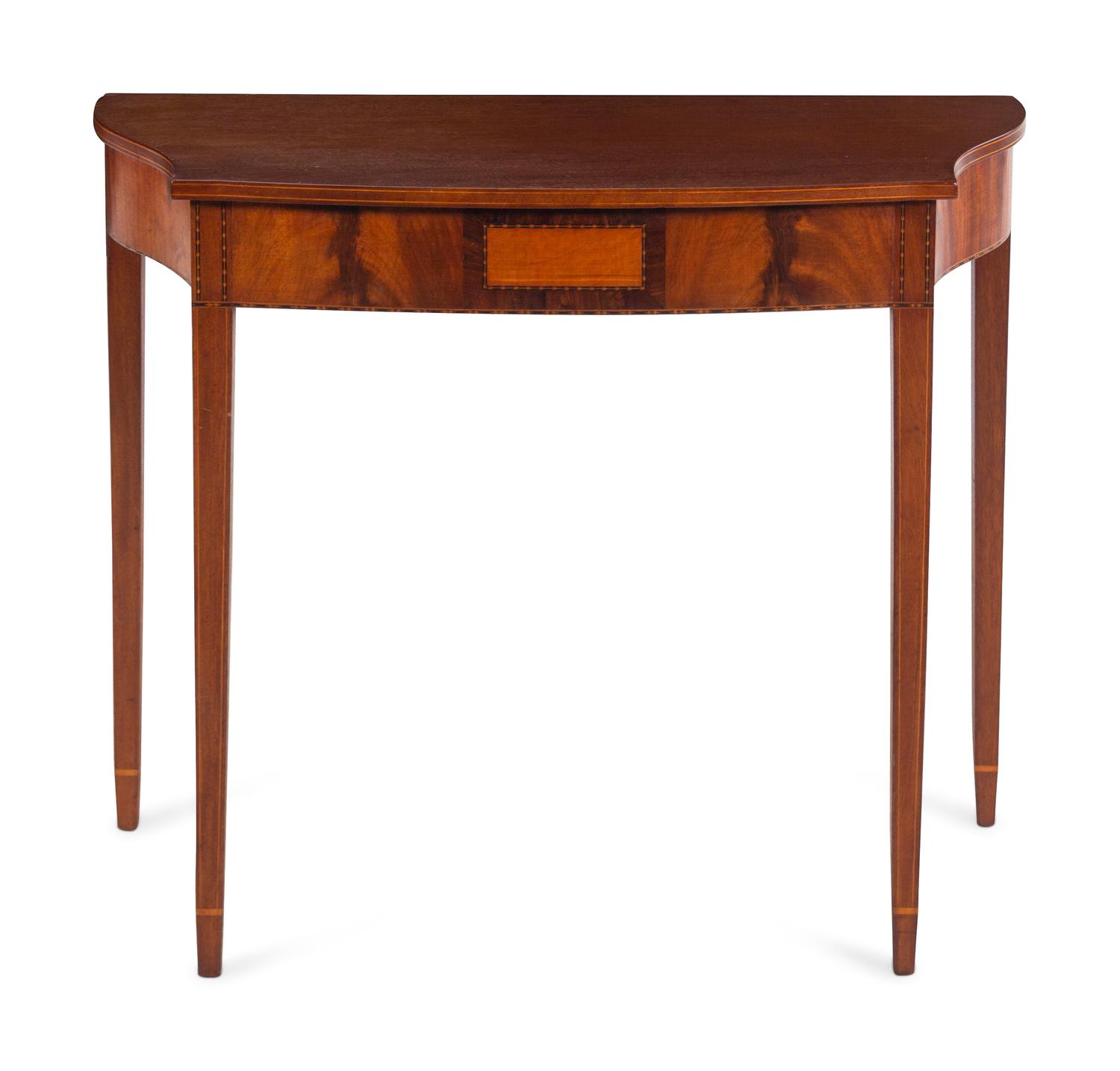 A Federal Mahogany Console Table