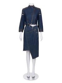 Christian Dior Denim Skirt Ensemble, Spring/Summer 2000
