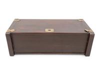 A Chinese Hardwood Rectangular Document Box