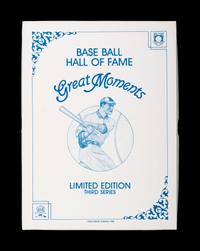 A Complete Run of 1984-97 Series One Through Nine Perez-Steele Baseball Hall of Fame Great Moments Cards