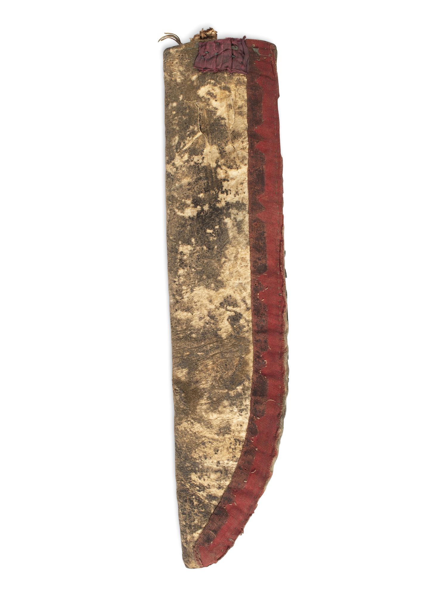 Great Lakes Loom Beaded Hide Knife Sheath
