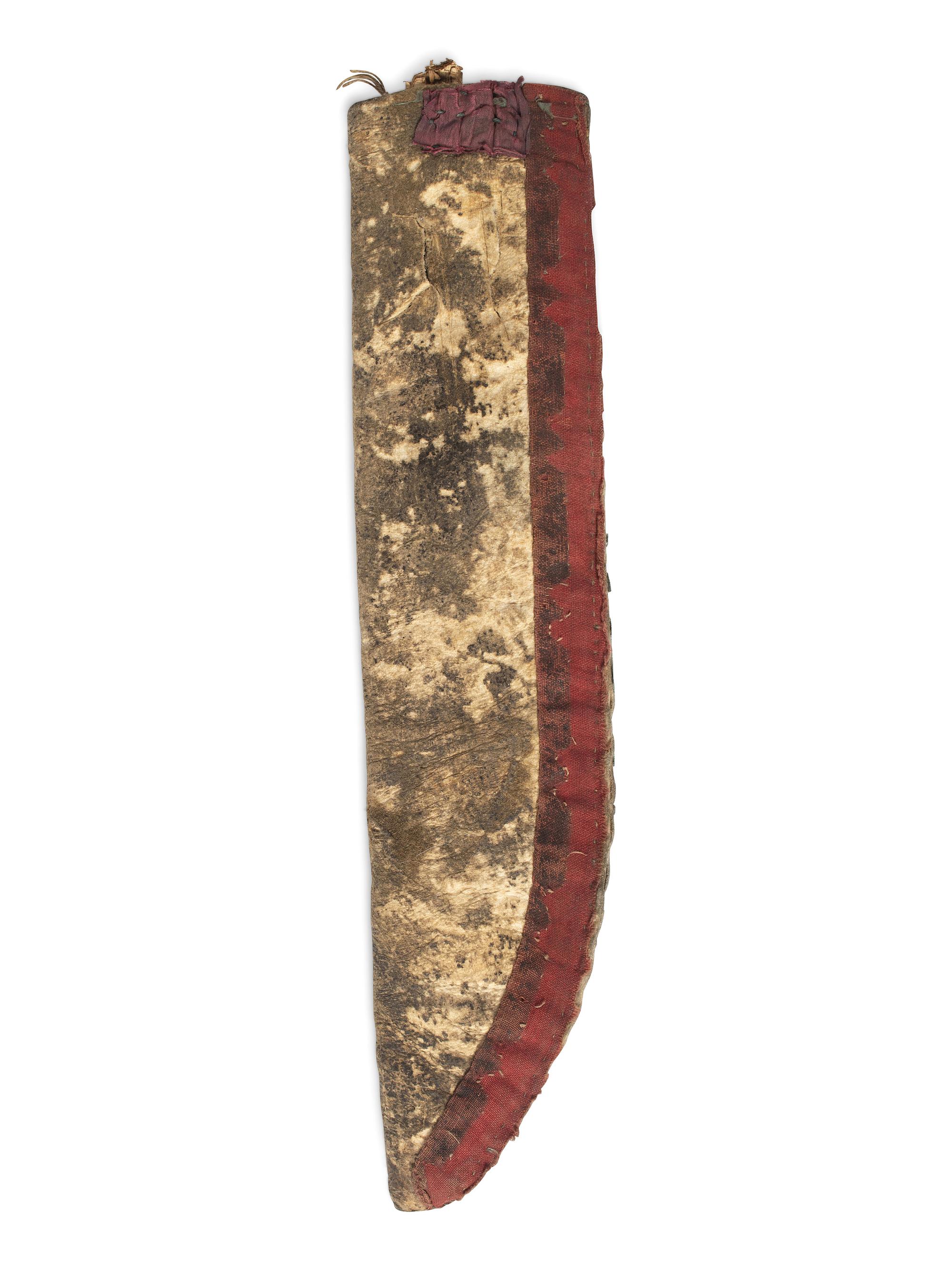 Great Lakes Loom Beaded Hide Knife Sheath