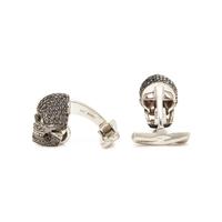 DEAKIN & FRANCIS, DIAMOND SKULL CUFFLINKS