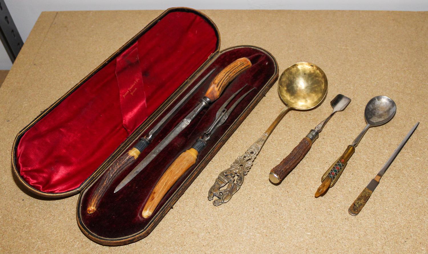 A Collection of Silver and Silver-Plate Articles Height of first 11 1/2 inches. — 19TH/20TH CENTURY