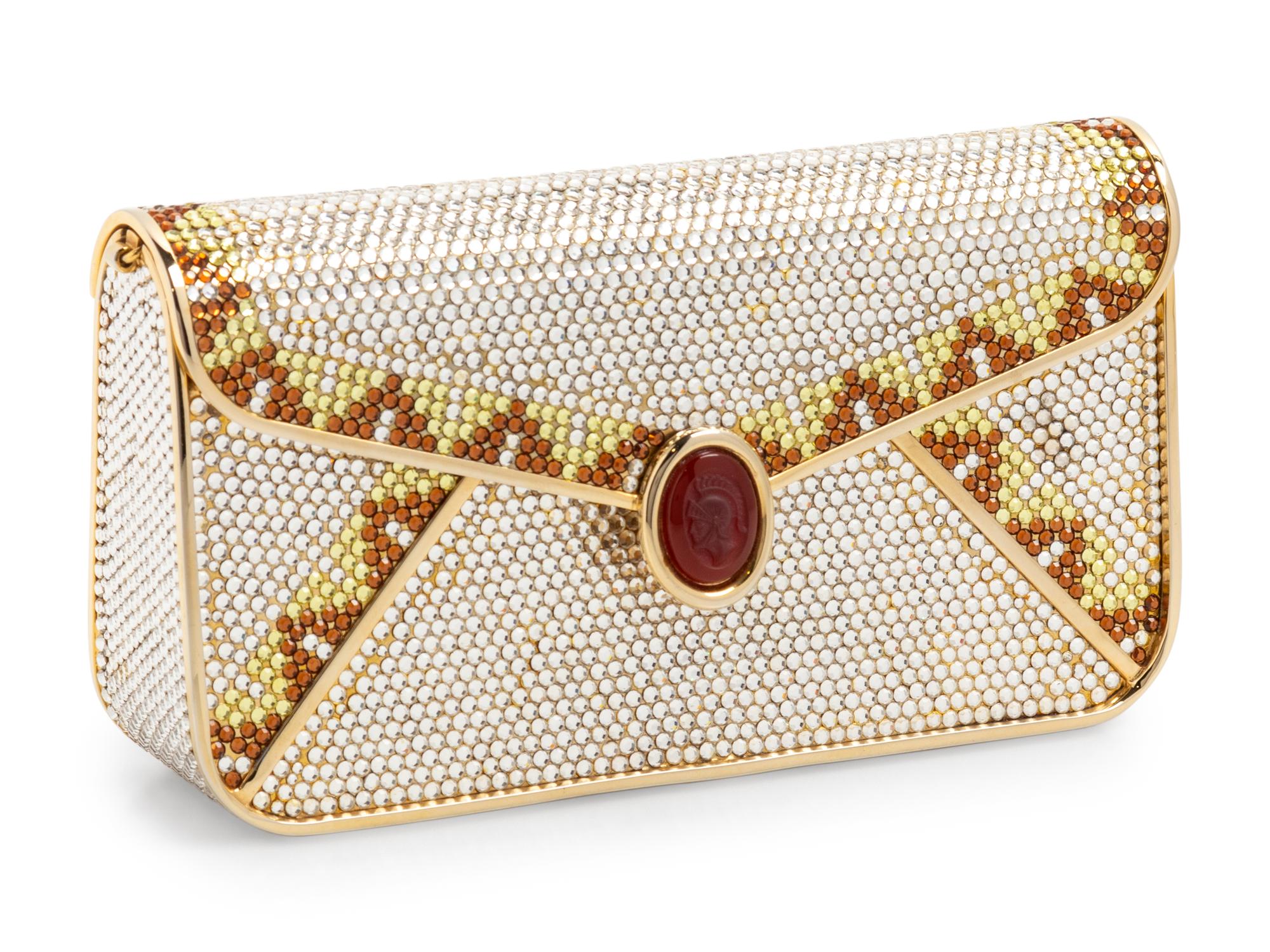 Judith Leiber Envelope Minaudière