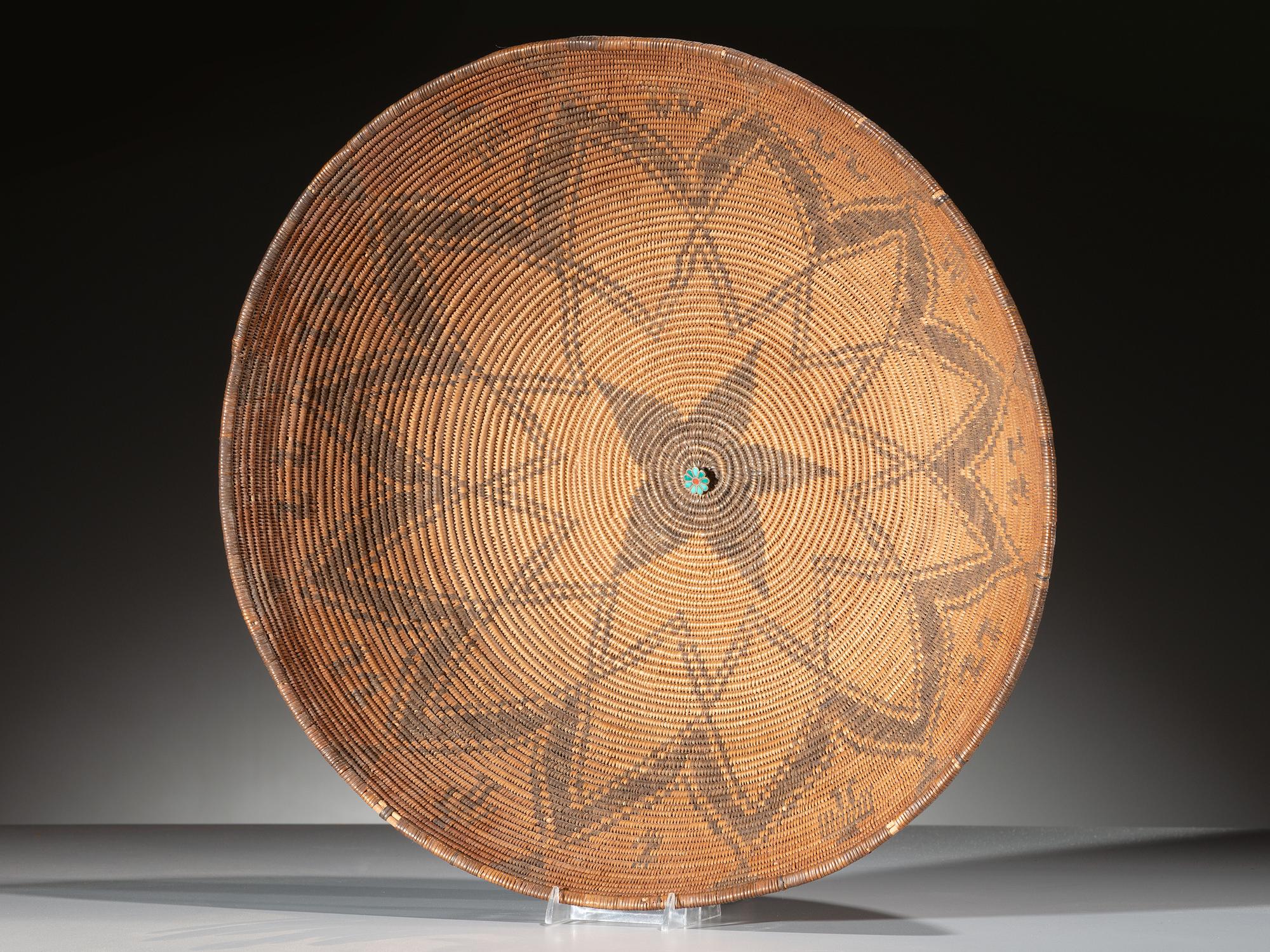 Apache Figural Basket