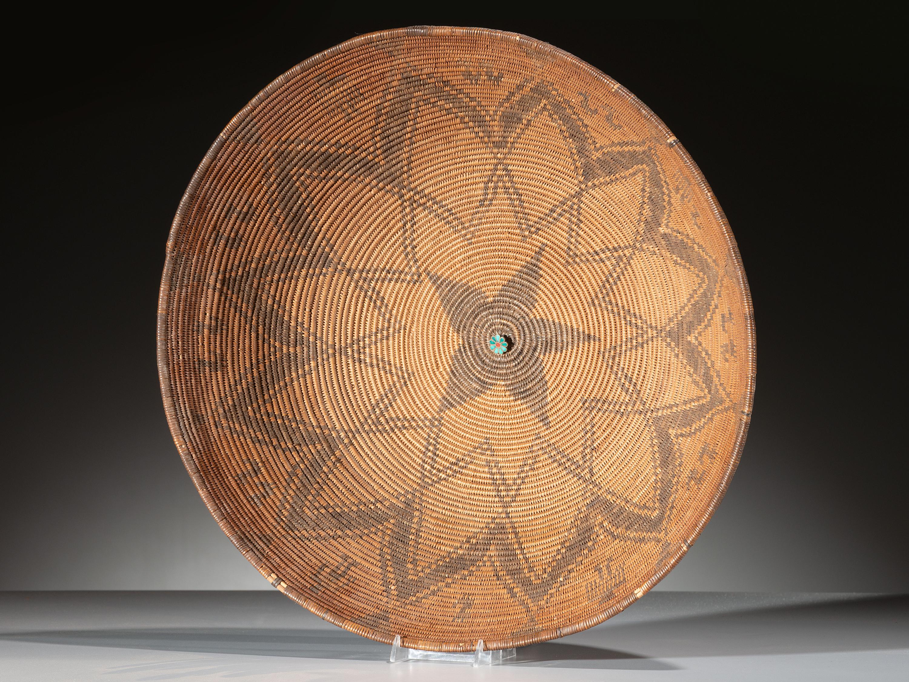 Apache Figural Basket