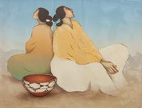 Untitled (Two Maidens), edition 27/150, 1989