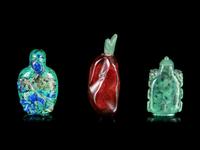 Three Chinese Snuff Bottles