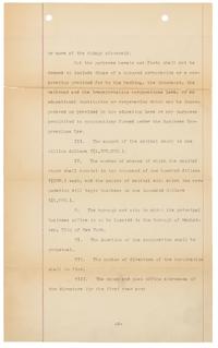 [WRIGHT BROTHERS]. WRIGHT, Wilbur (1867-1912) -- WRIGHT, Orville (1871-1948). Typed document signed ("Wilbur Wright", "Orville Wright", "George A. Steves", "Henry S. Hooker", "Alpheus F. Barnes"), New York, NY, 18 November 1909.