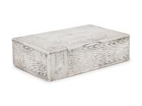 A Russian Silver Trompe l'Oeil Cigar Box