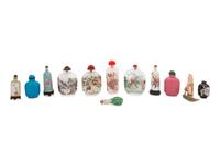 A Group of Chinese Snuff Bottles