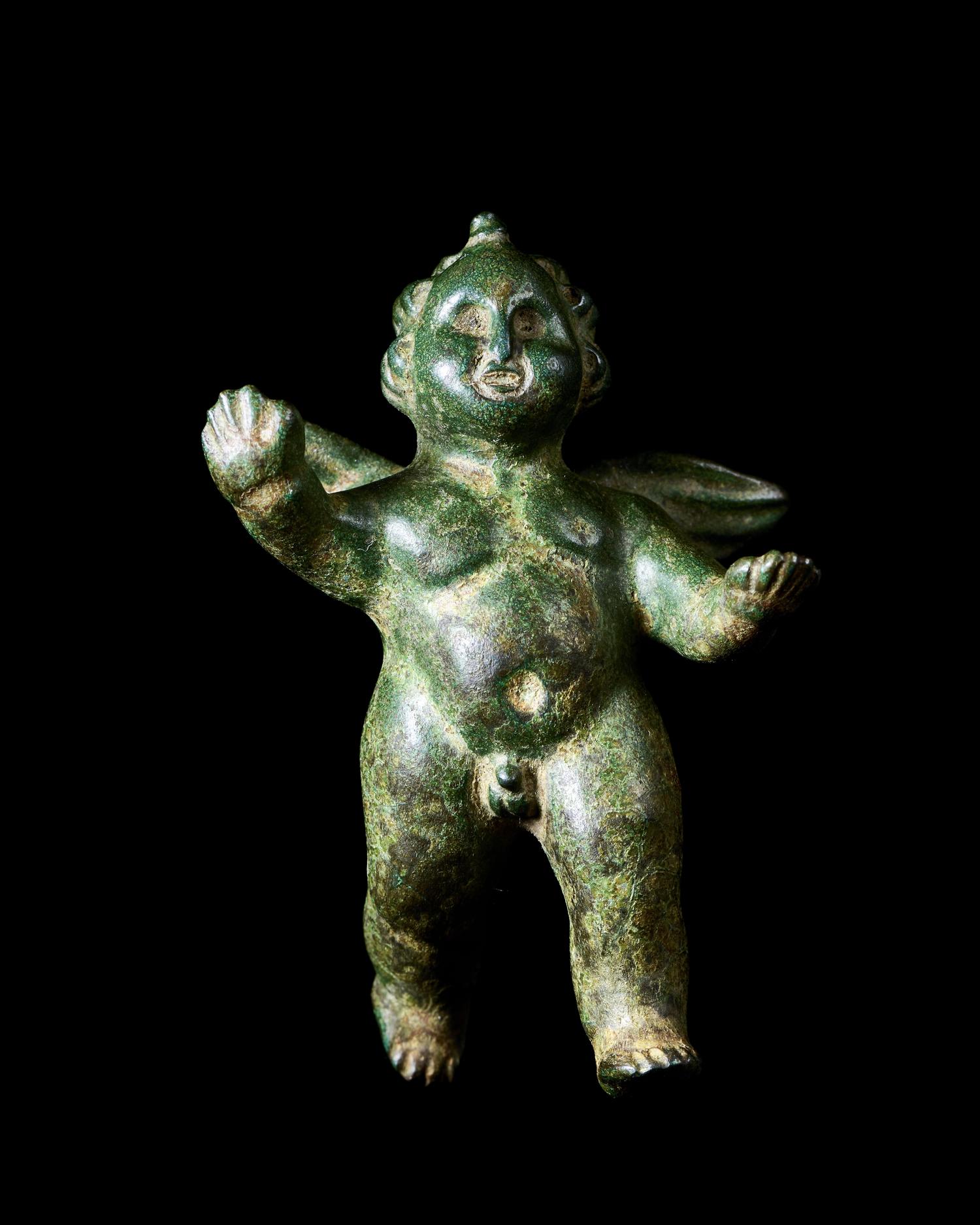 A Roman Bronze Eros