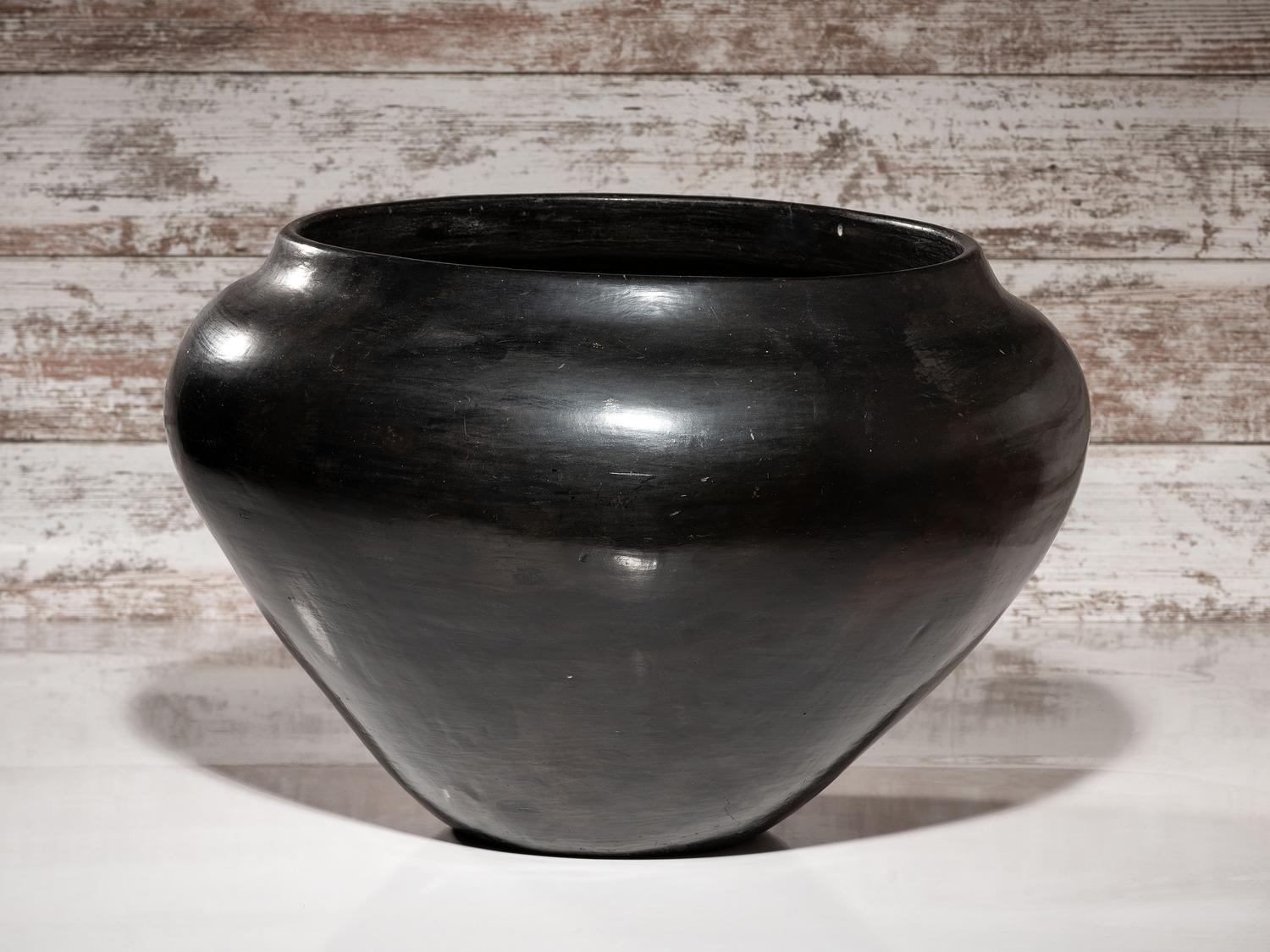 Blackware Pottery Olla