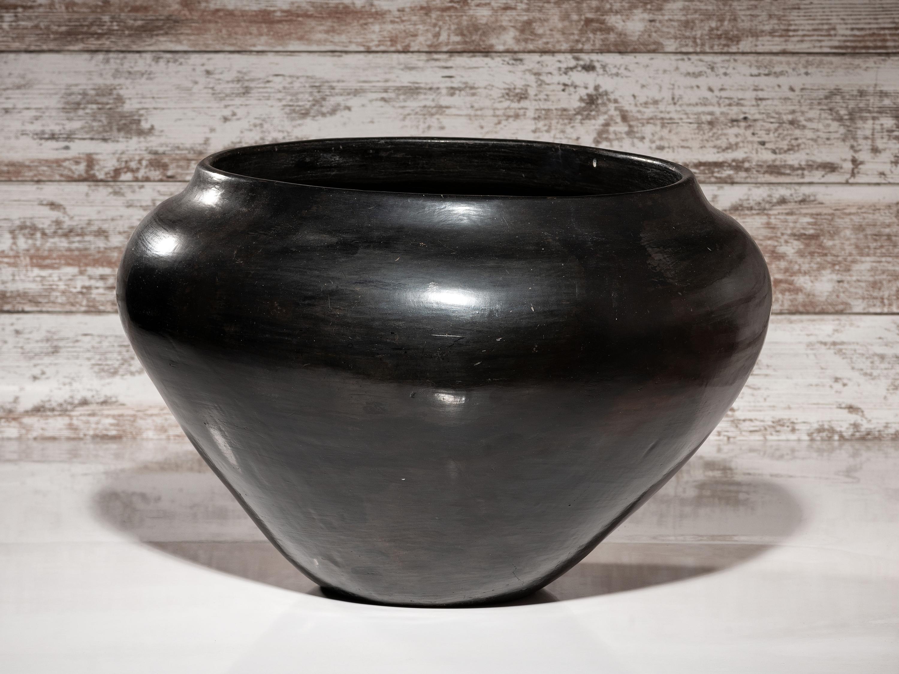 Blackware Pottery Olla