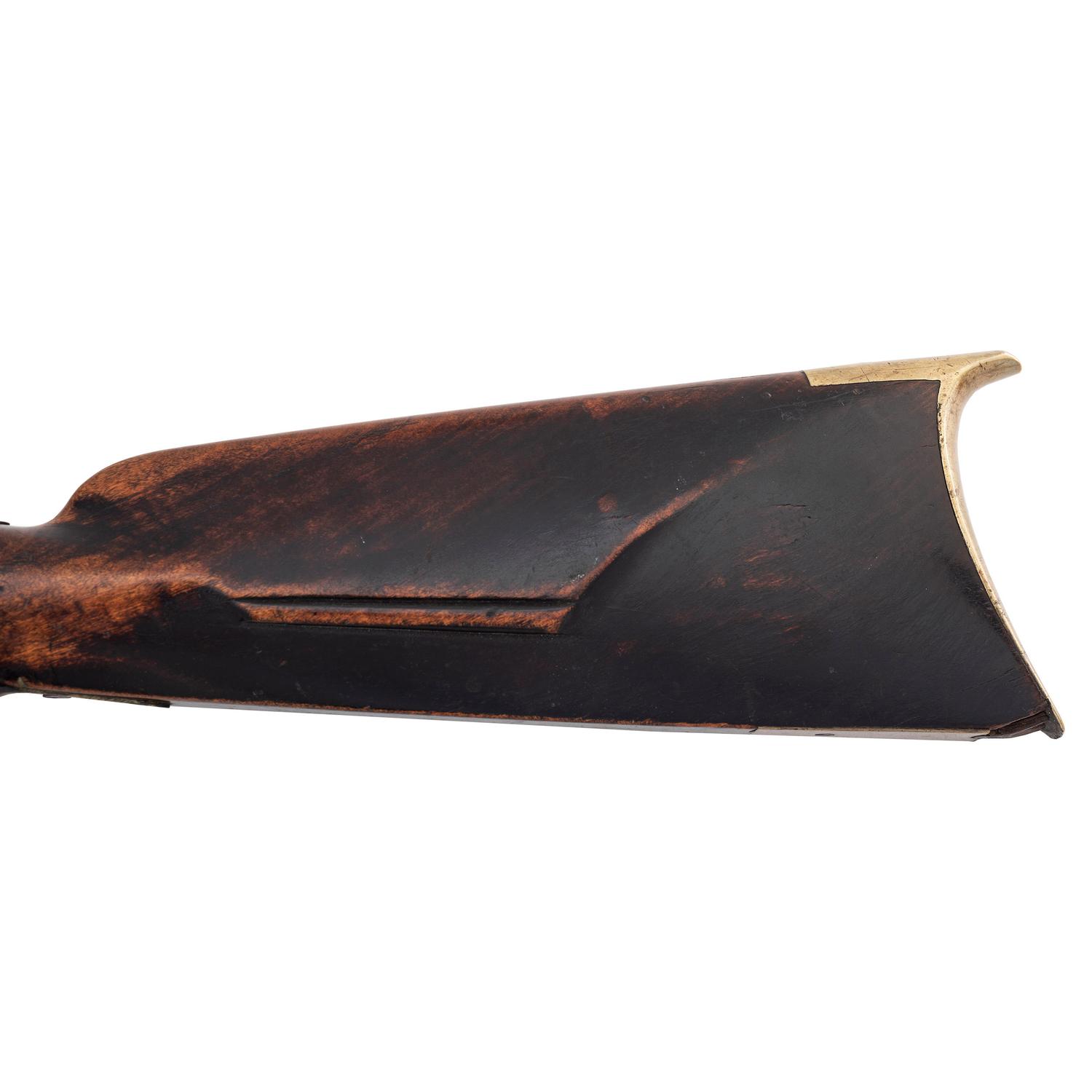 S. Hawken Marked Fullstock Percussion "Plain" Rifle