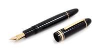 A Montblanc Meisterstuck '149 Fountain Pen Length 5 3/4 inches.
