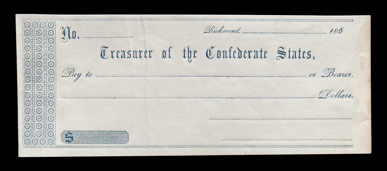 [CONFEDERATE STATES OF AMERICA] An 1864 T-68 $10 Note