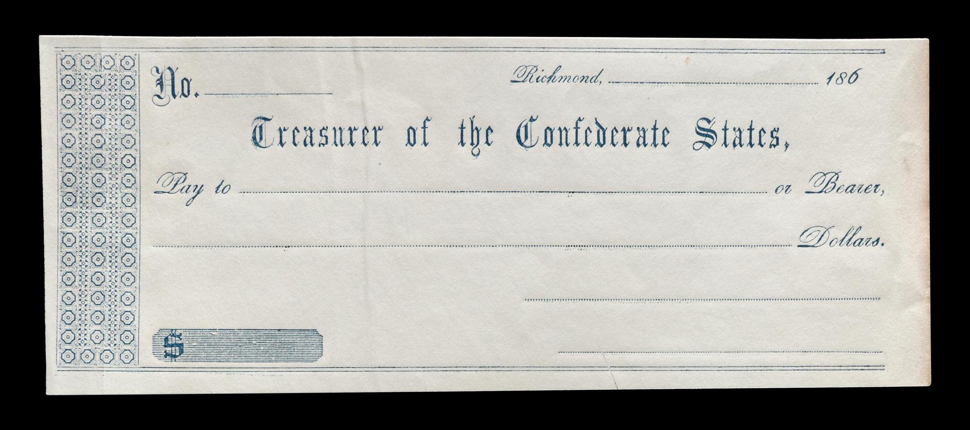 [CONFEDERATE STATES OF AMERICA] An 1864 T-68 $10 Note