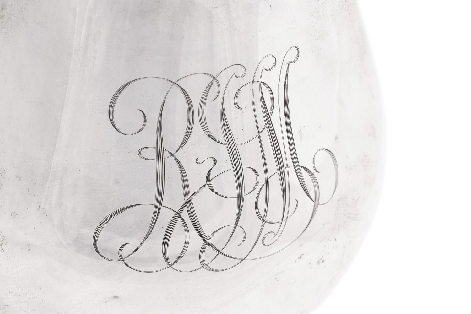 An American Silver Pitcher