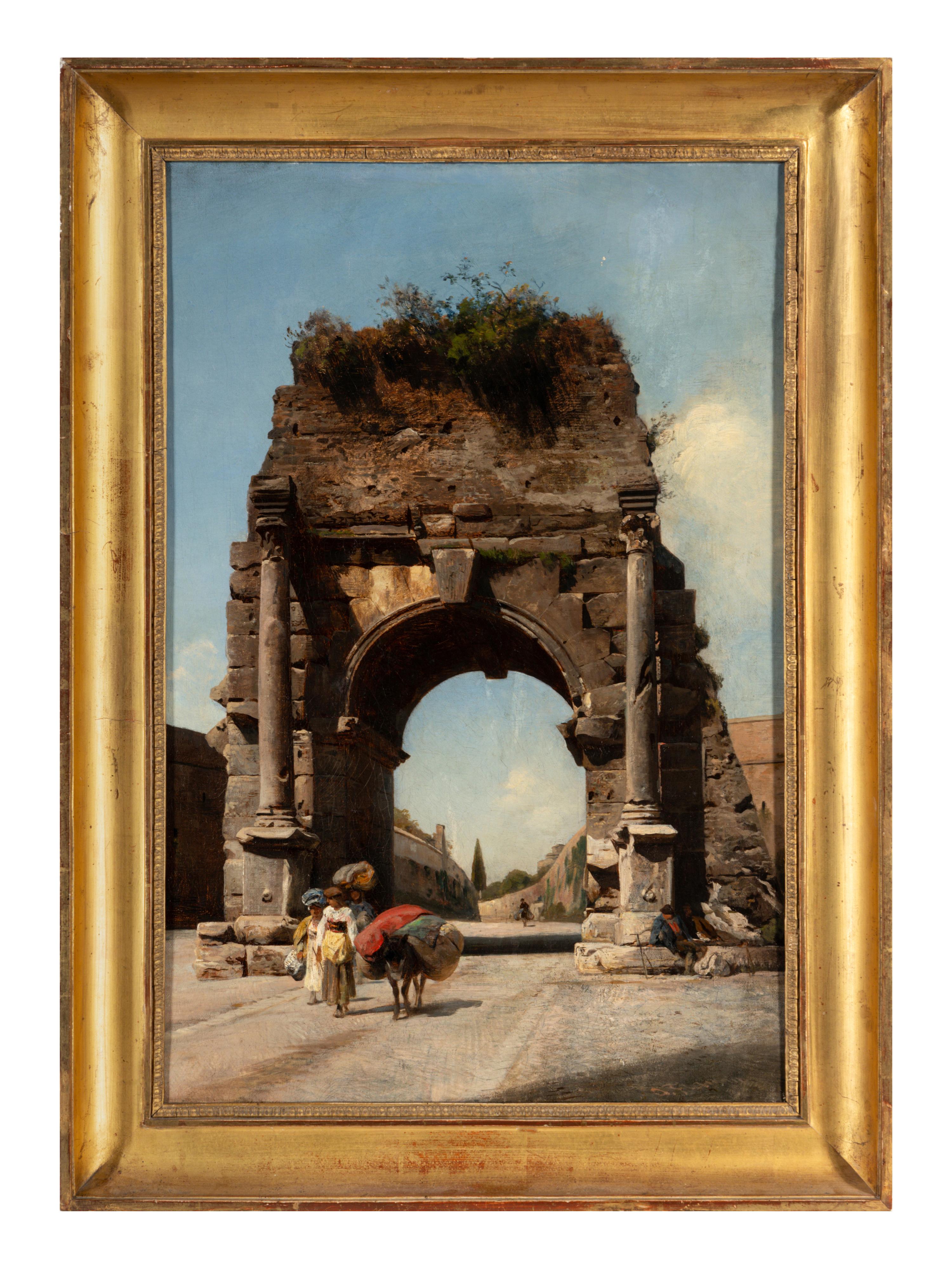 View of Roman Triumphal Arch