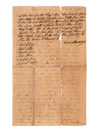 [CONTINENTAL CONGRESS]. A collection of signatures from delegates to the Continental Congress, 1764-1815, comprising:
