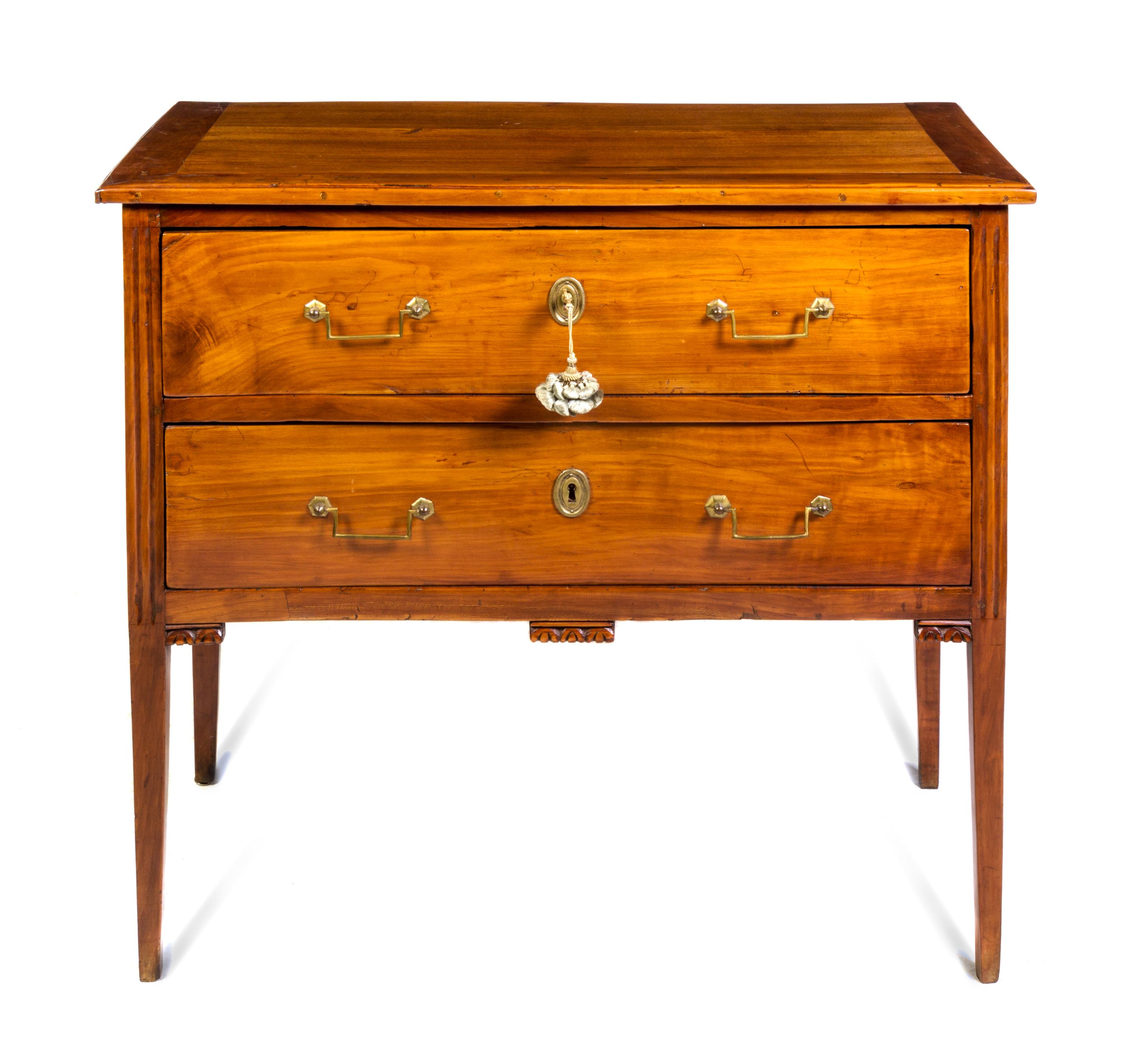 A Directoire Fruitwood Commode — LATE 18TH CENTURY