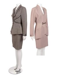 Two Thierry Mugler Skirt Suits, 1985-95