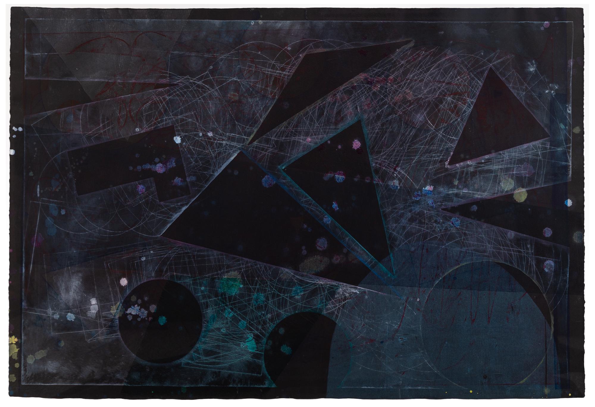Sam Gilliam, (American, b. 1933), Chehaw, 1990