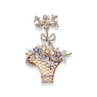 MULTIGEM GIARDINETTO LAPEL PIN