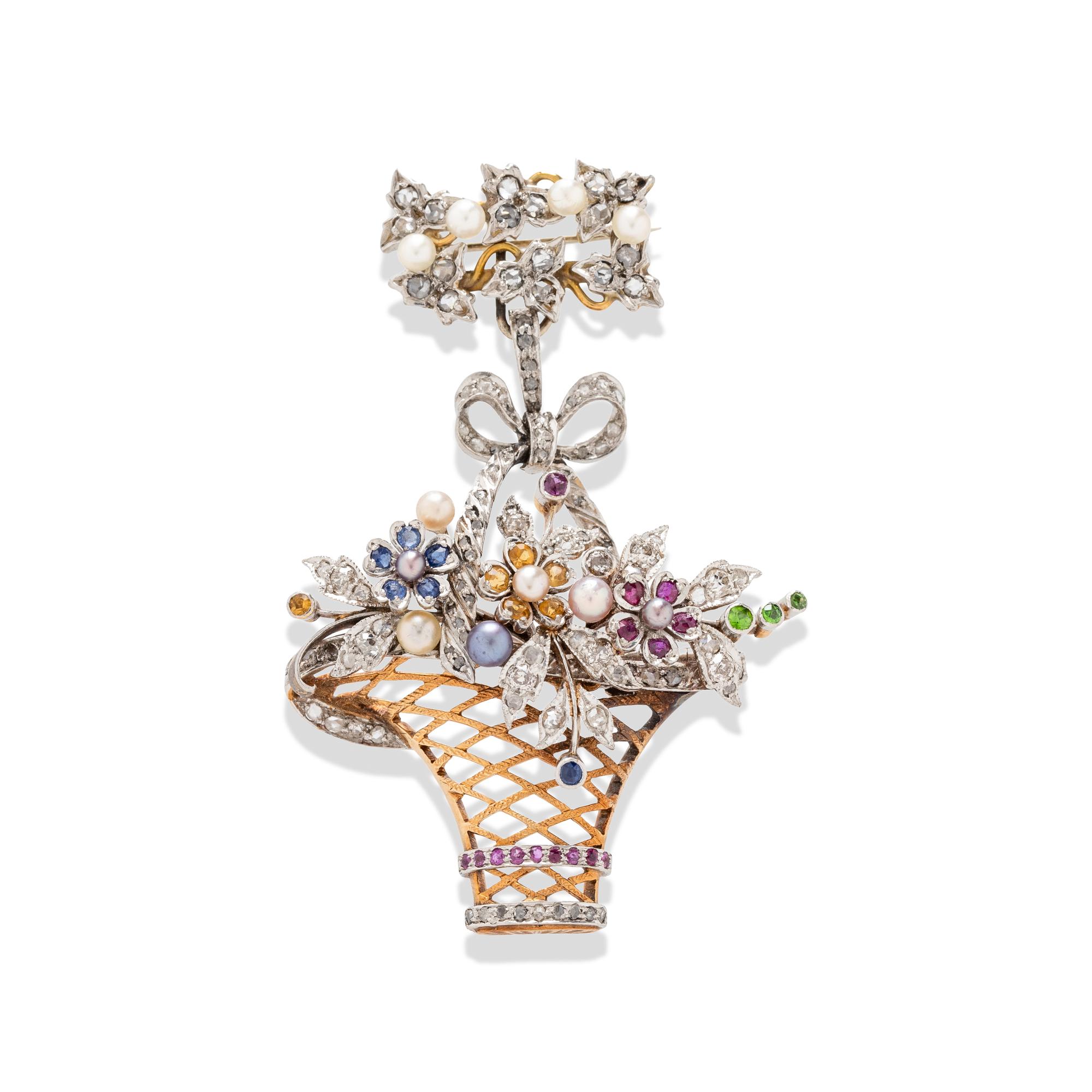 MULTIGEM GIARDINETTO LAPEL PIN