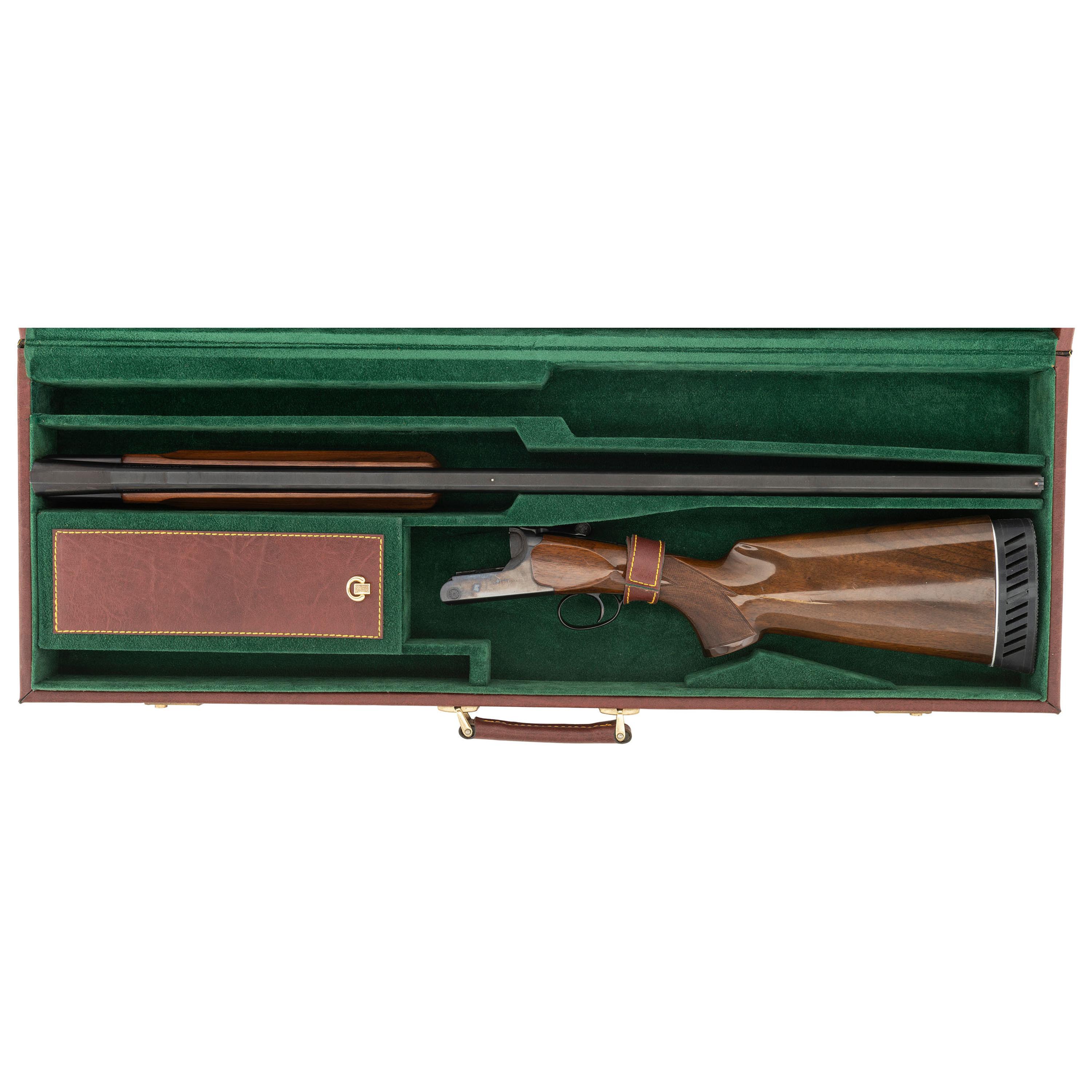 * Cased Ithaca TM1 Single Barrel Trap Shotgun by Perazzi