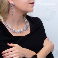 DIAMOND AND MULTICOLOR SAPPHIRE EARCLIPS