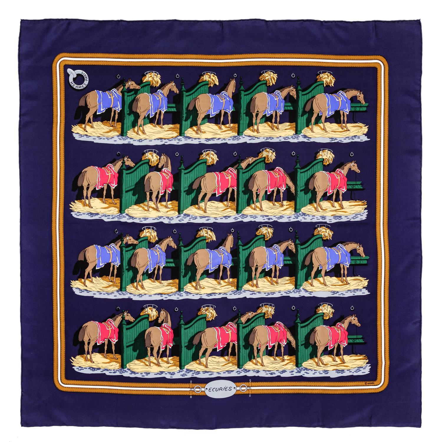 Hermès 90cm Silk Scarf