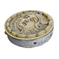 A Terra Cotta Rondel 20" W x 20" D x 6.5" H — United States, 20th Century